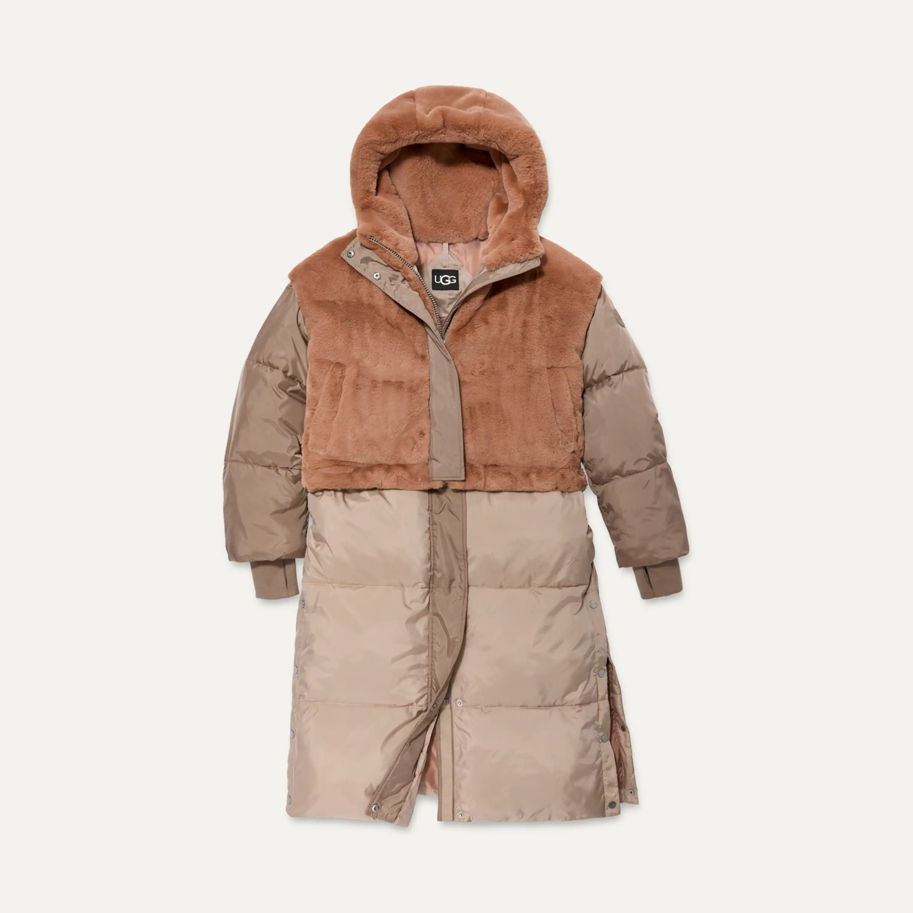 希少♡未使用級✨UGG　キーリー　コンバーチブルパファージャケット ２WAY Women's Keeley Convertible Puffer Faux Fur | UGG®